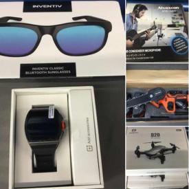 MaxSold Auction: This online auction features Acer Chromebook, robot vacuum, digital cameras, HD drones, Bluetooth headsets, ring lights and much more!